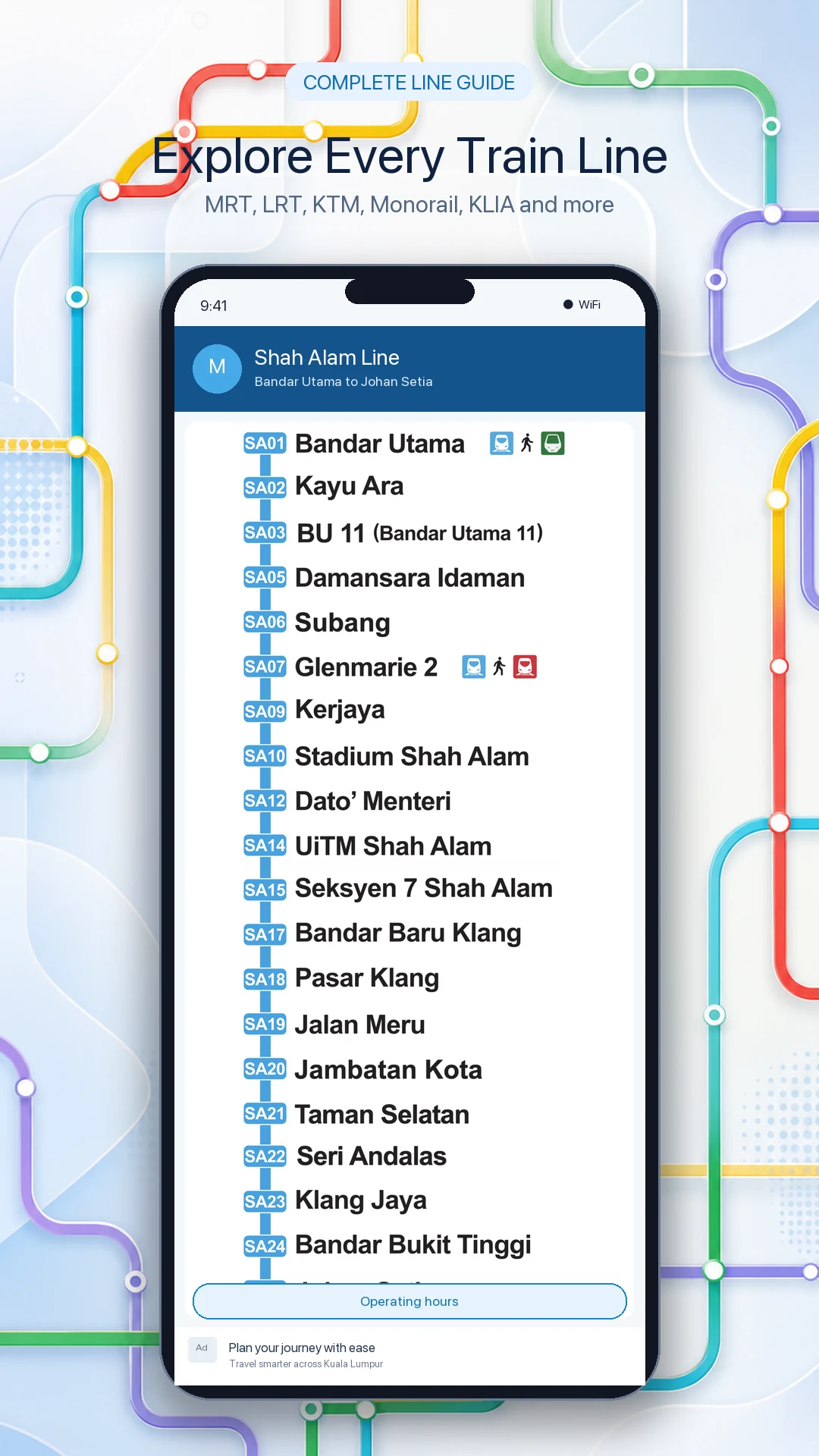 Malaysia Kuala Lumpur Subway screenshot