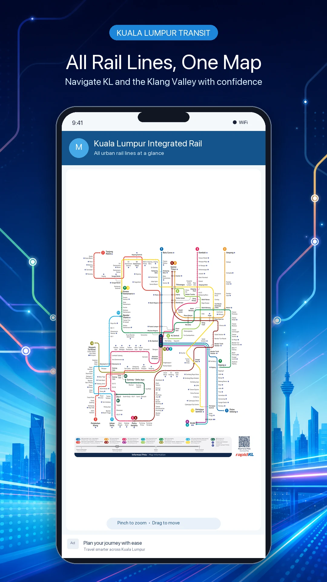 Malaysia Kuala Lumpur Subway screenshot